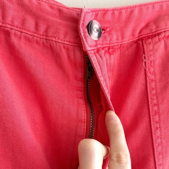 Universal Threads Women's Dusty Red Cotton Shorts, Size 14 - Picture 8 of 16